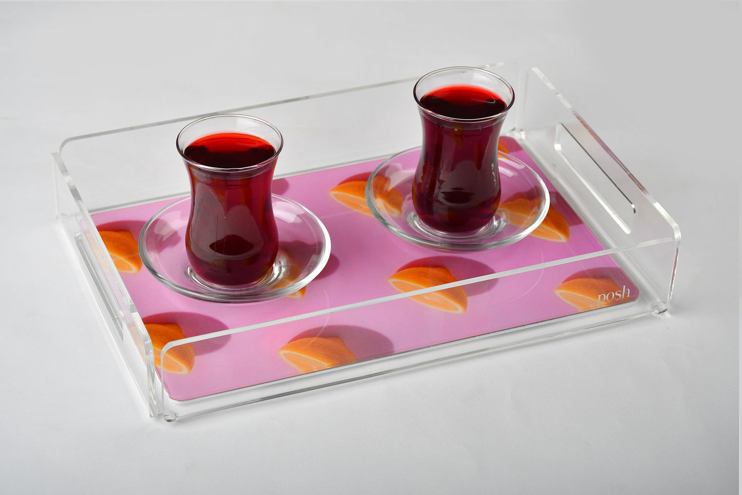 Orange Printed tray